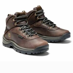 Timberland White Ledge Leather Boots Womens Size 10 Waterproof